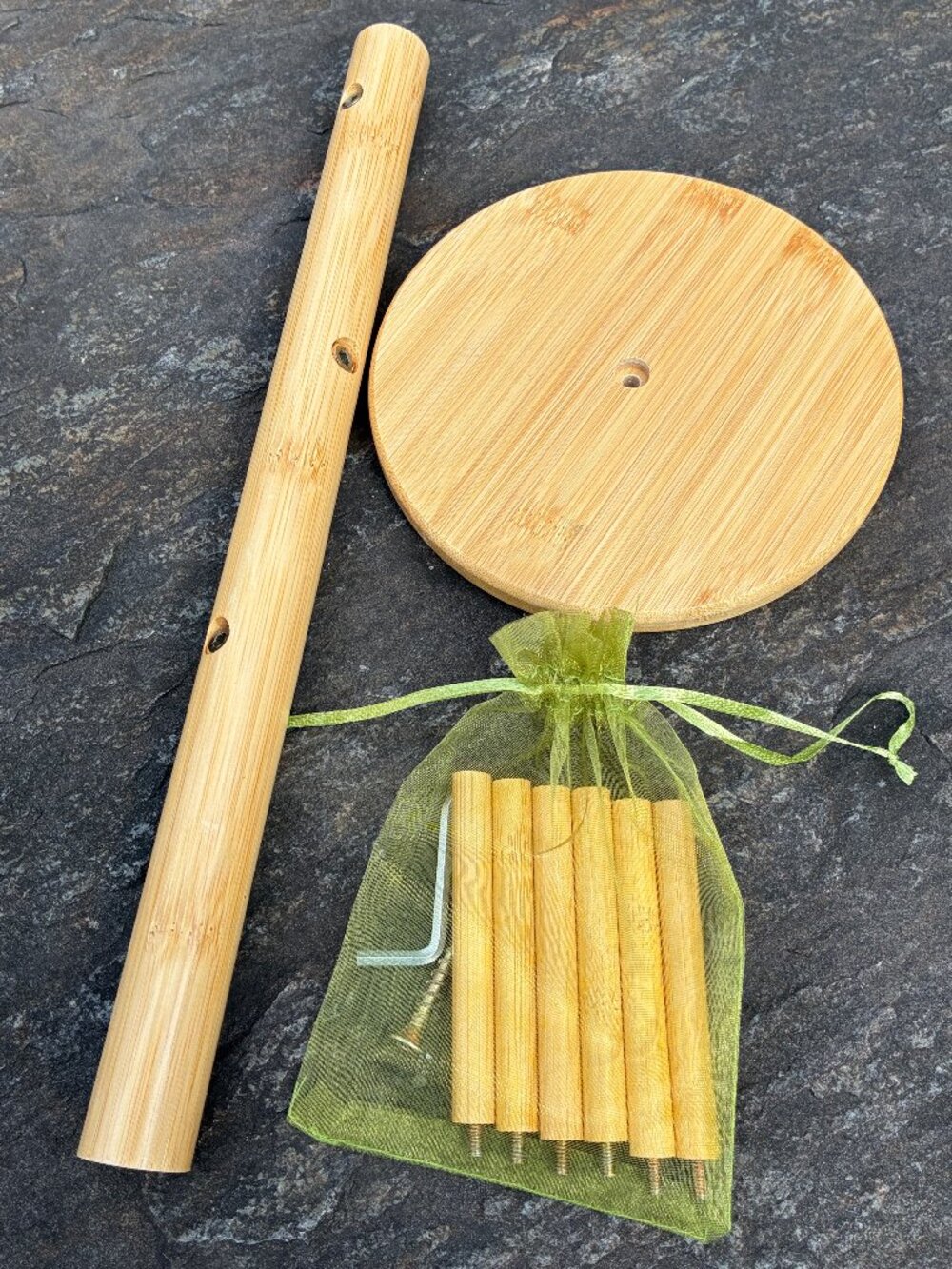 Versatile Bamboo Mug Tree Stand Rack - Picture 7 of 10